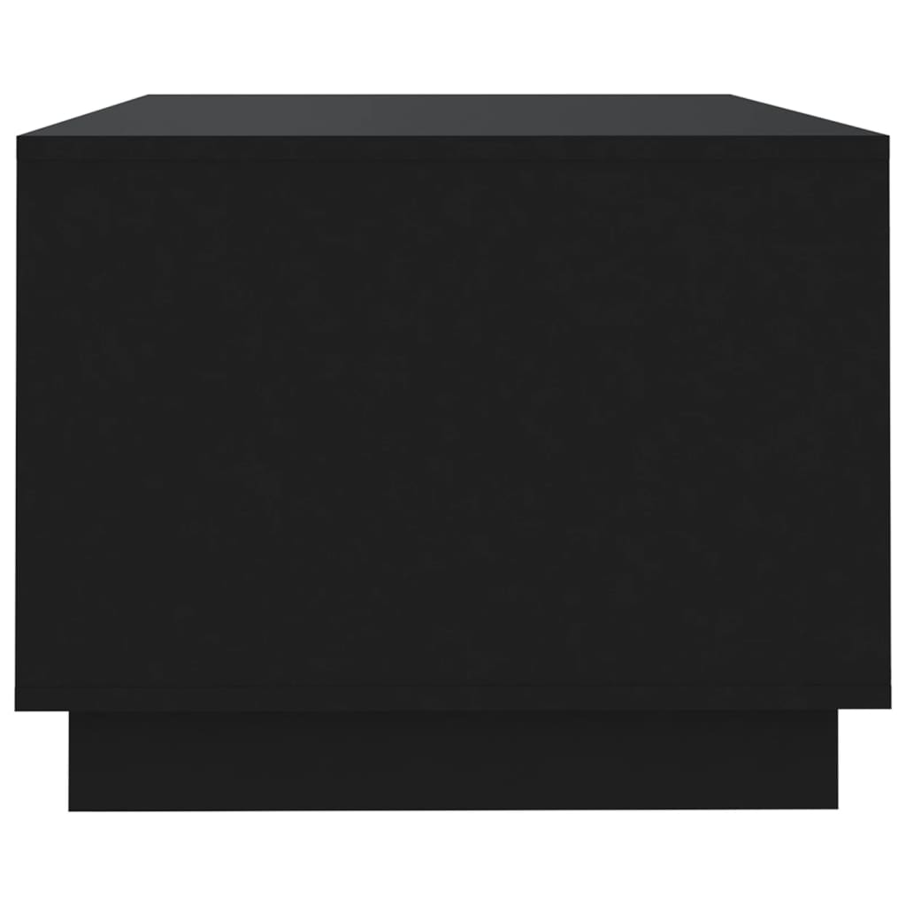 vidaXL Sohvapöytä musta 102x55x43 cm lastulevy