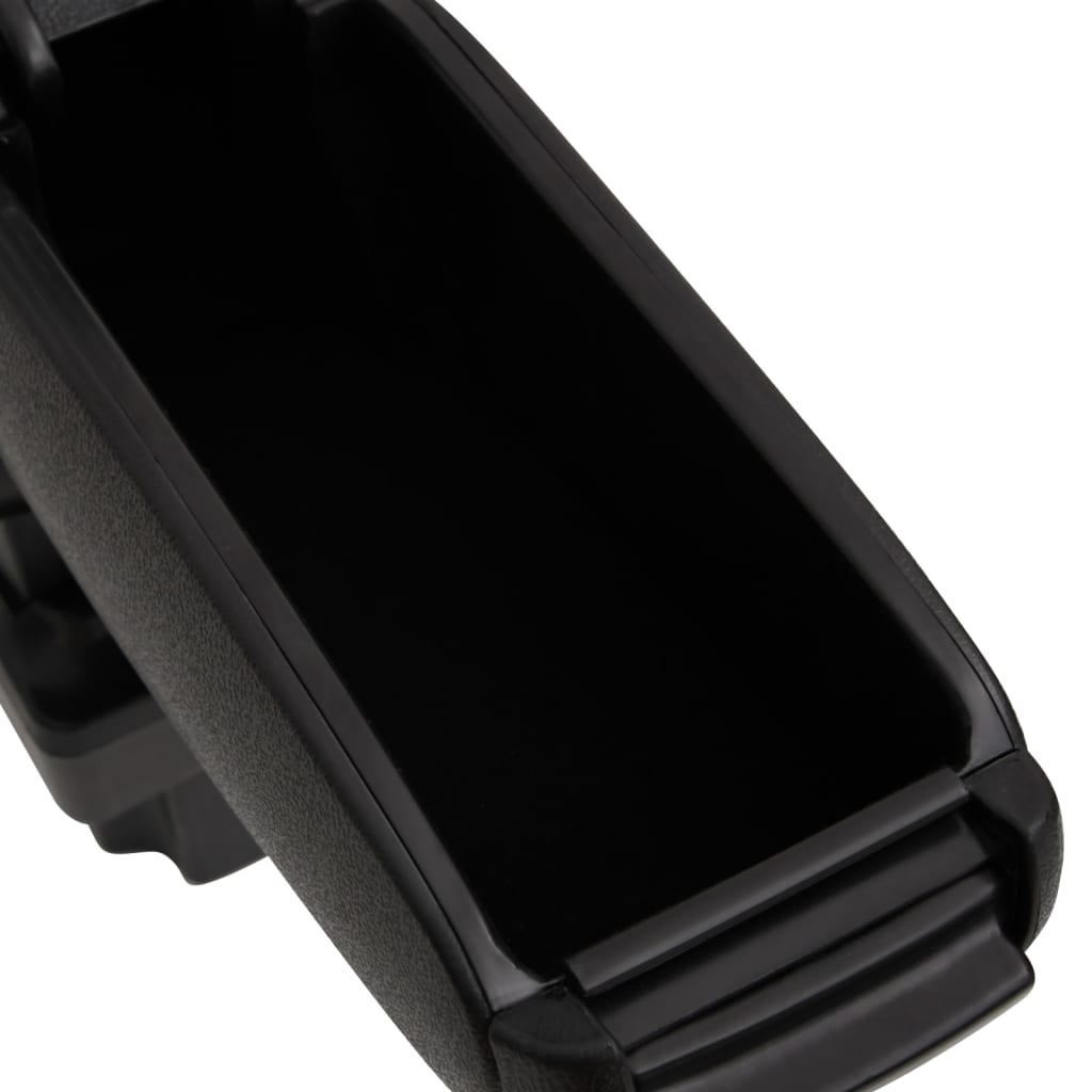 vidaXL Auton käsinoja musta 11,5x32x(30-50) cm ABS