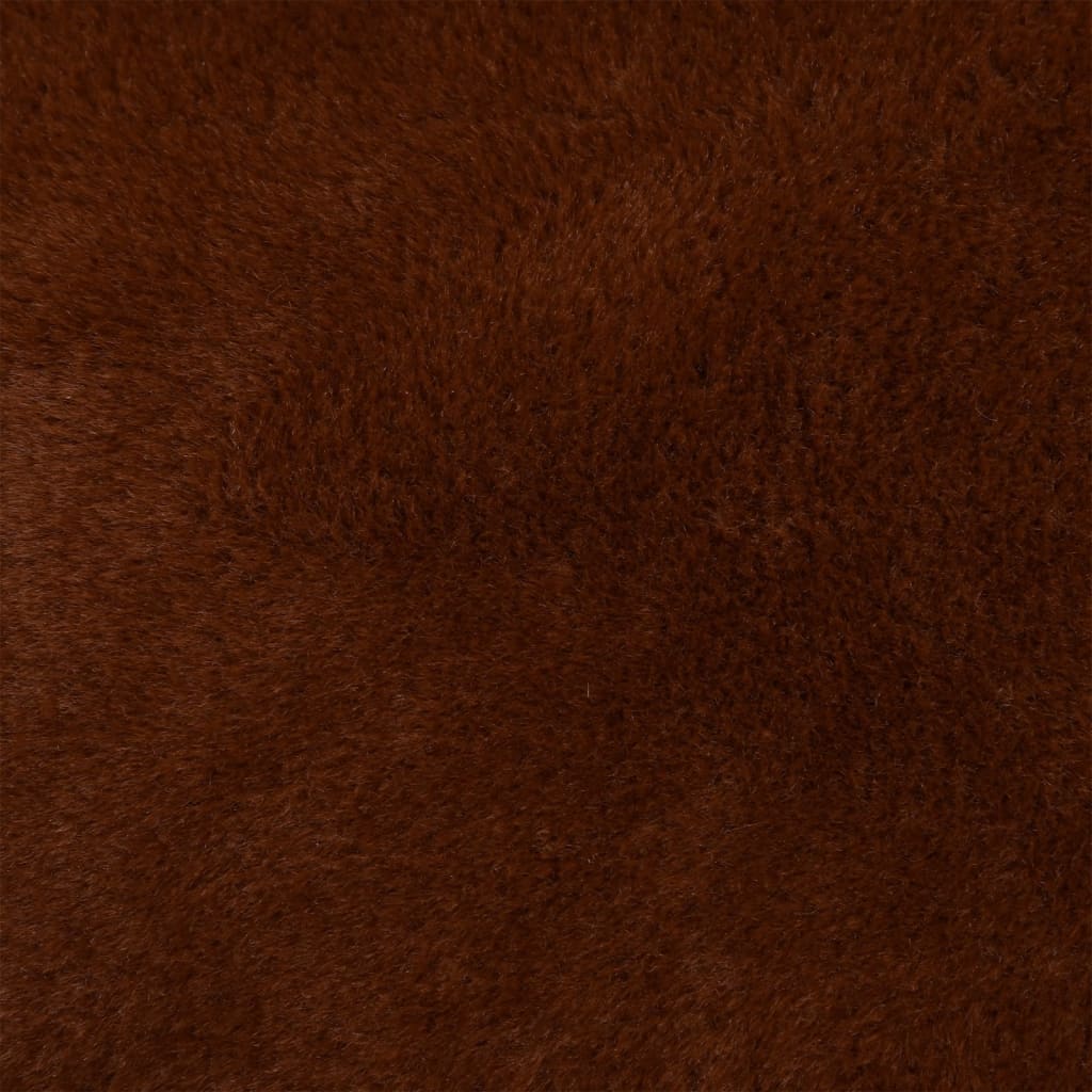 vidaXL Koiran peti ruskea 85,5x70x23cm pellavatyyli fleece