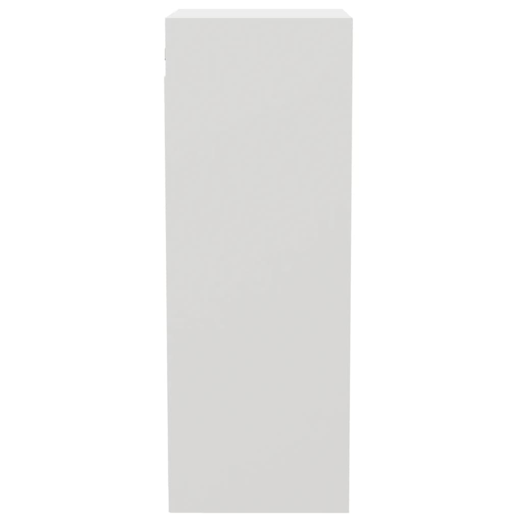 vidaXL Seinäkaappi valkoinen 34,5x32,5x90 cm tekninen puu