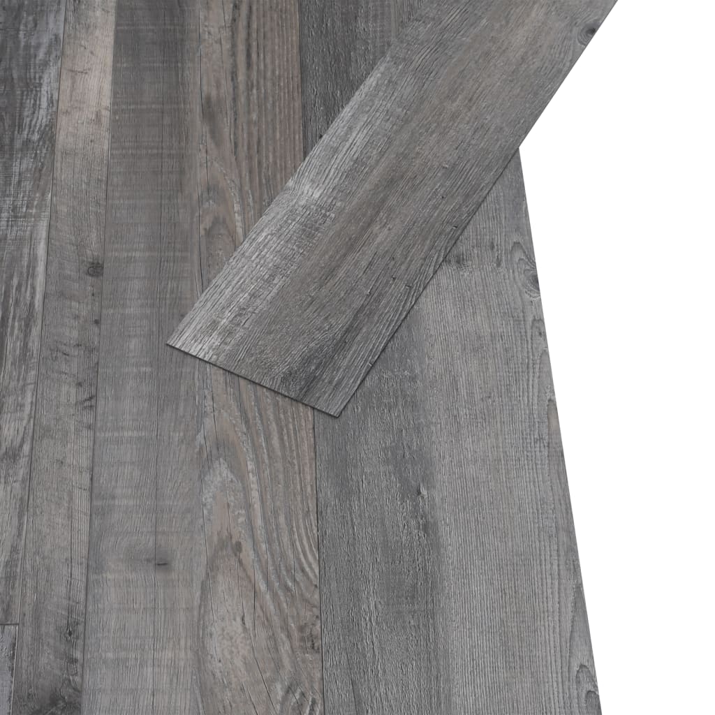 vidaXL PVC-lattialankut 5,02 m² 2 mm itseliimautuva teollinen puu