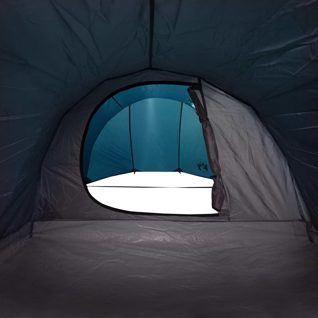 vidaXL Tunneliteltta 4 henkilölle sininen vedenkestävä