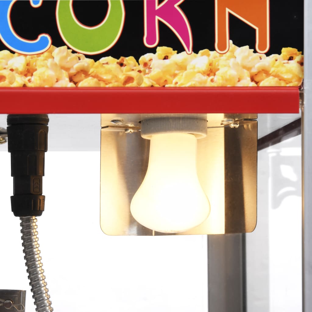 vidaXL Popcornlaite teflon-kattilalla 1 400 W