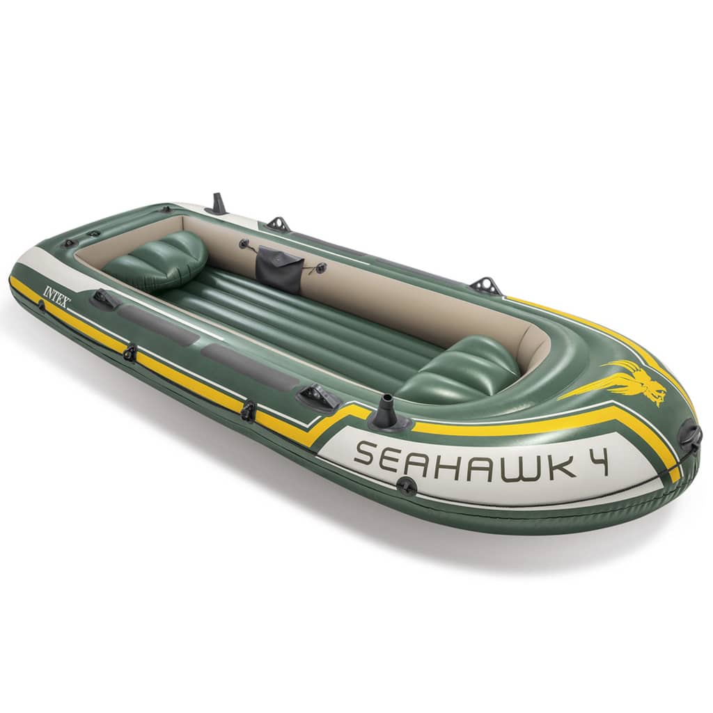 Intex Seahawk 4 Täytettävä kumivene airoilla ja pumpulla 68351NP