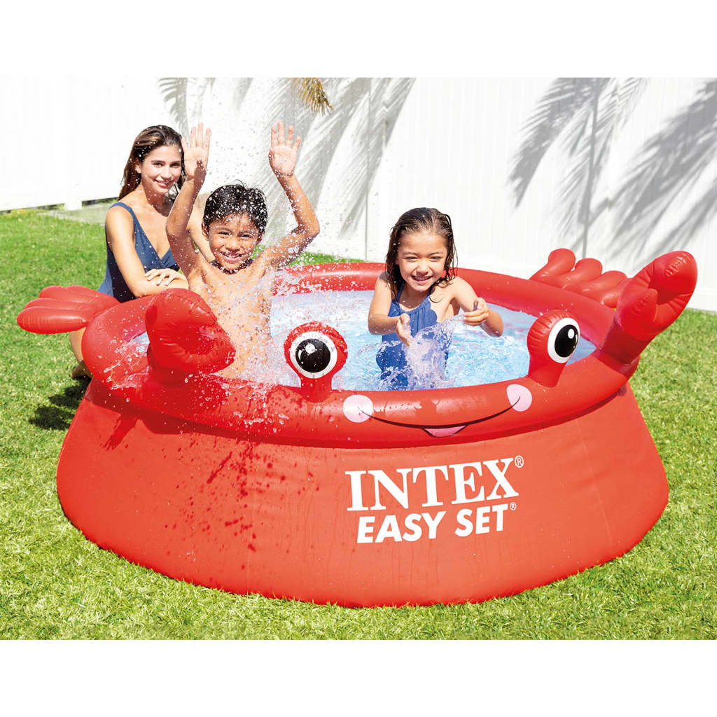 INTEX Happy Crab ilmatäytteinen uima-allas Easy Set 183x51 cm