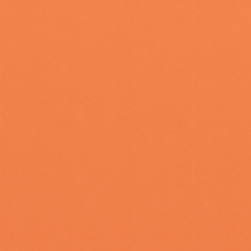 vidaXL Parvekkeen suoja oranssi 75x500 cm Oxford kangas