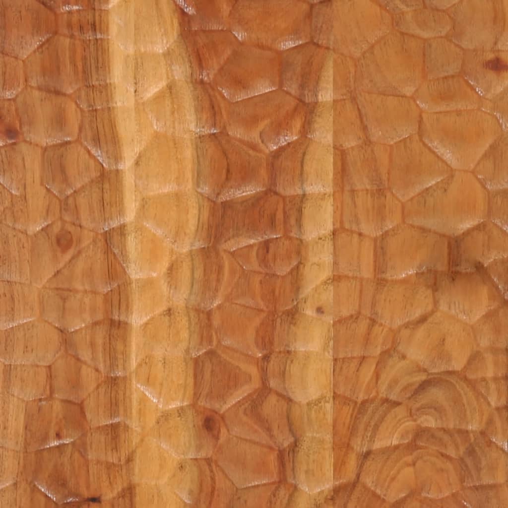 vidaXL Sivukaappi 90x33x75 cm täysi akasiapuu