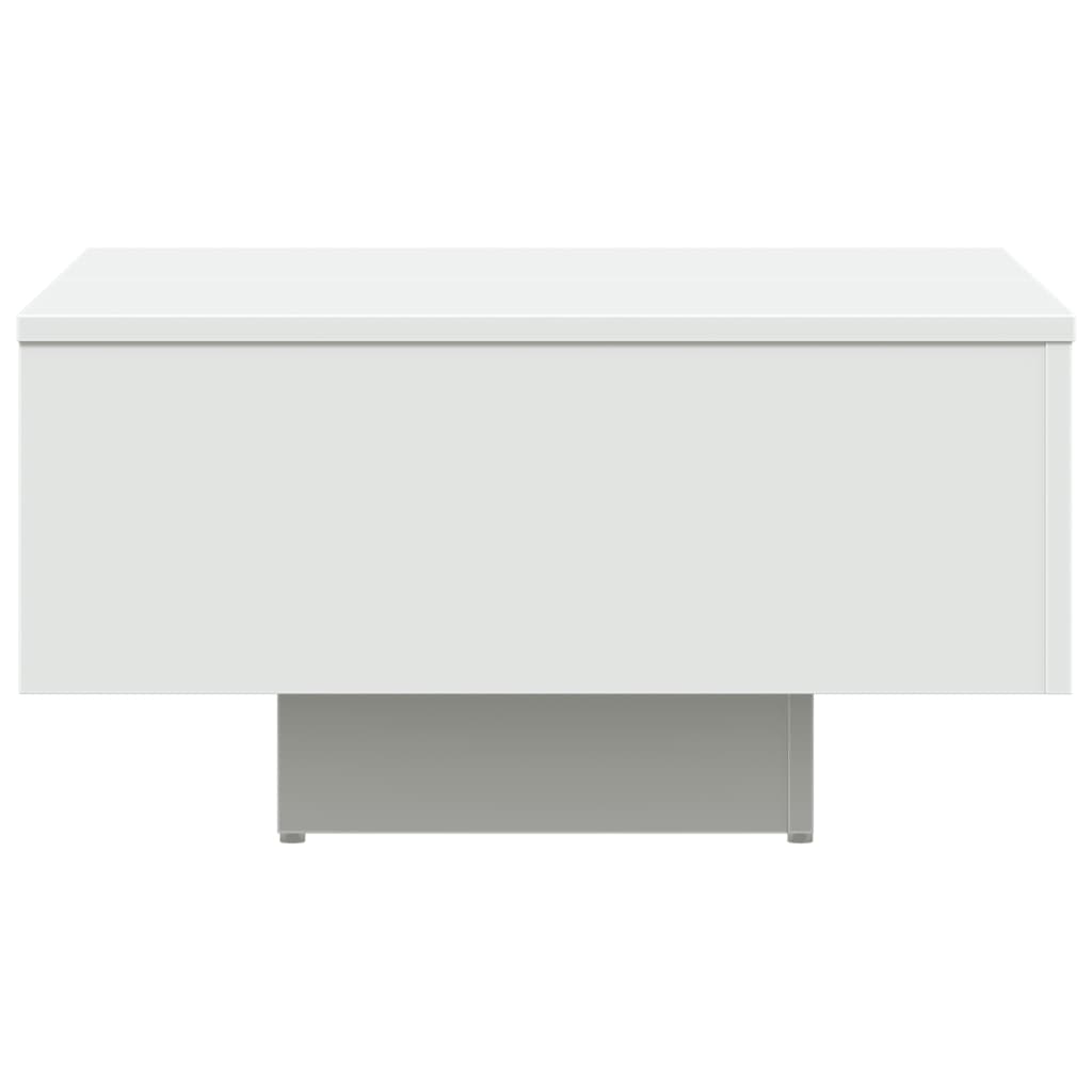 vidaXL Sohvapöytä valkoinen 60x60x31,5 cm lastulevy