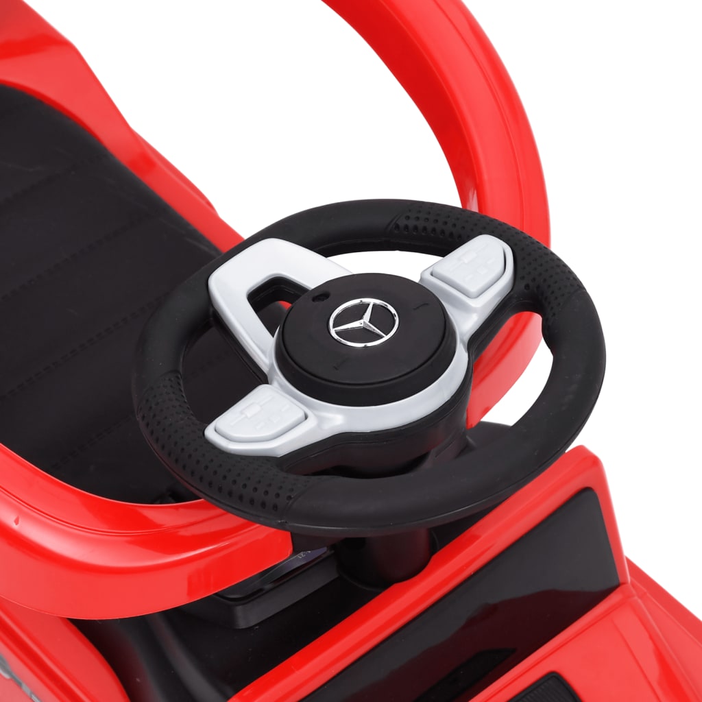 vidaXL Työnnettävä potkuauto Mercedes-Benz G63 punainen