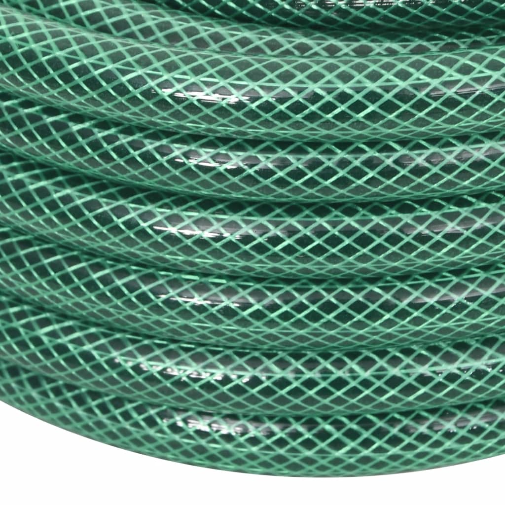 vidaXL Puutarhaletku vihreä 0,6" 10 m PVC