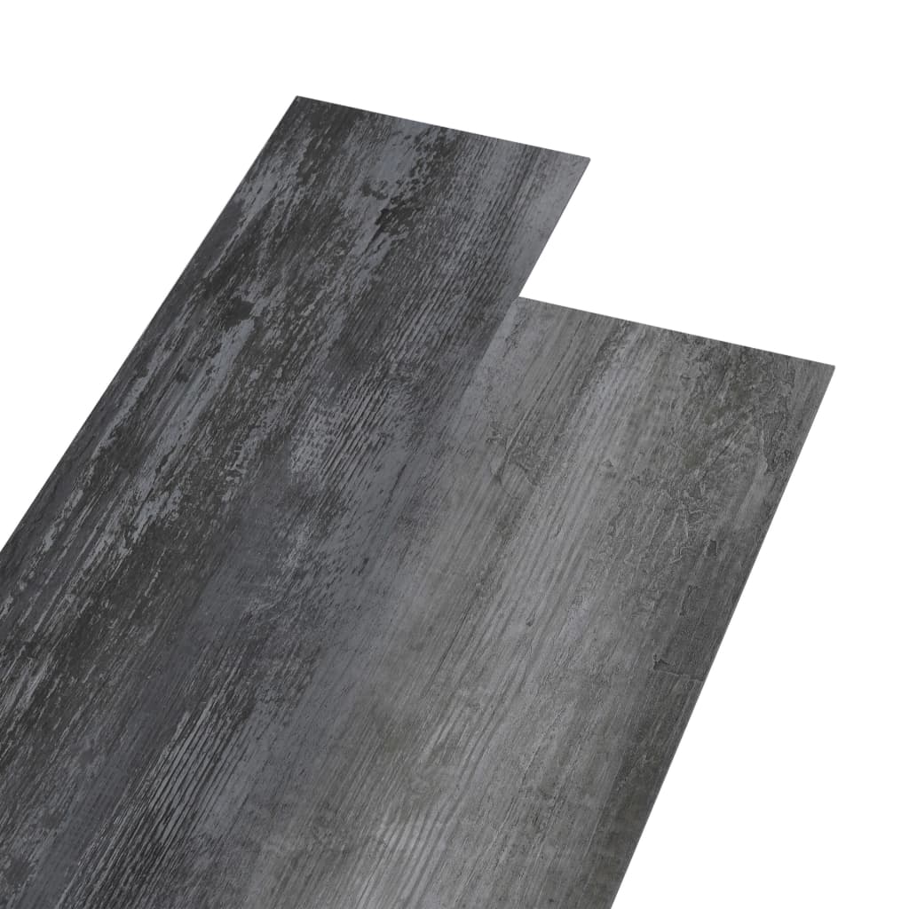 vidaXL PVC lattialankku ei-itsekiinnittyvä 5,26 m² 2 mm kiiltävä harm.