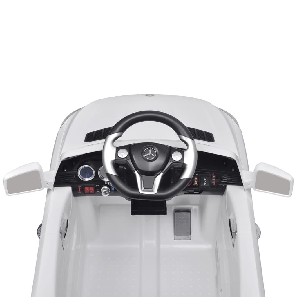 Sähköinen Istuttava-auto Mercedes Benz ML350 Valkoinen 6V Kauko-ohjaus