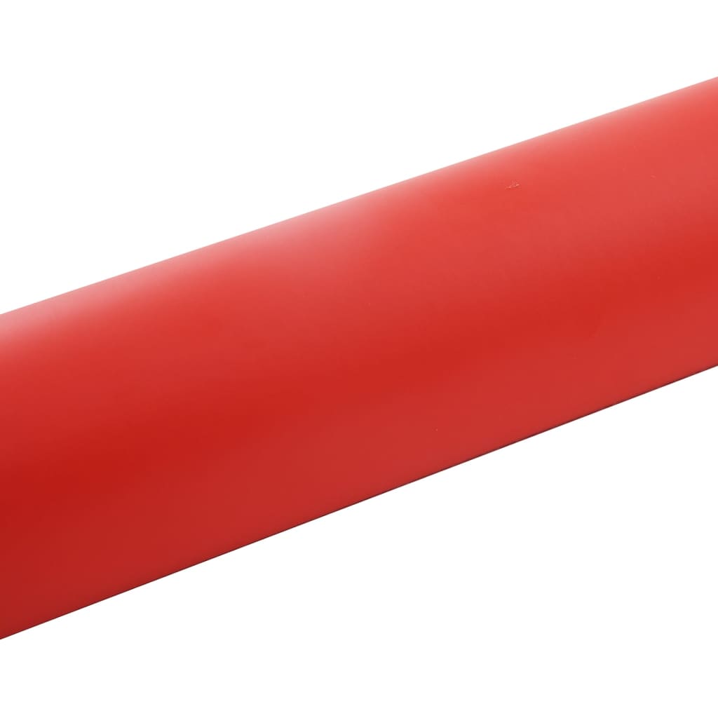 vidaXL Auton päällystekalvo mattapunainen 100x150 cm