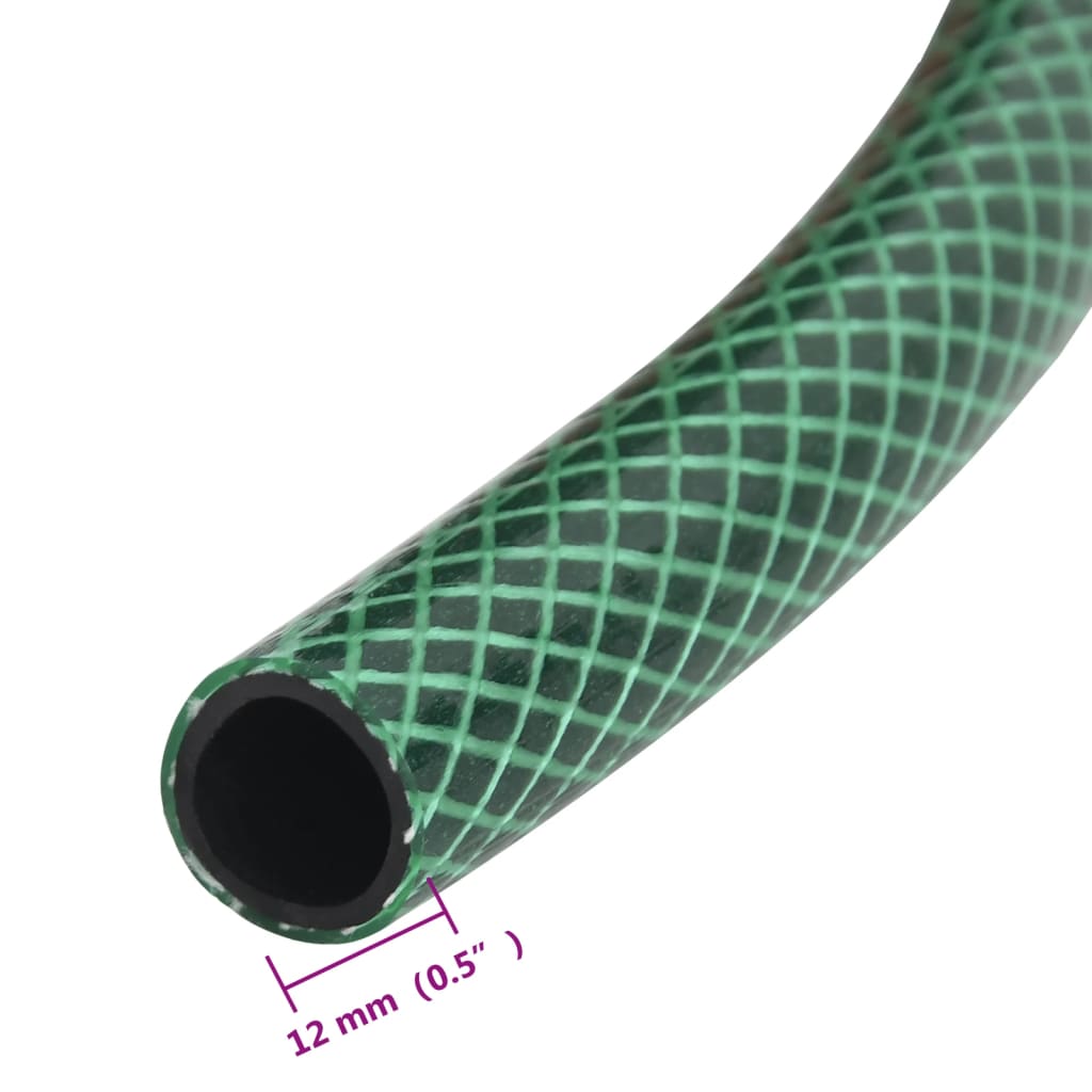 vidaXL Uima-altaan letku vihreä 10 m PVC