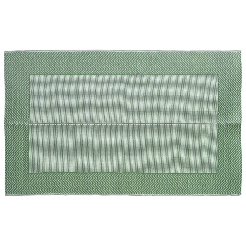 vidaXL Ulkomatto vihreä 120x180 cm PP