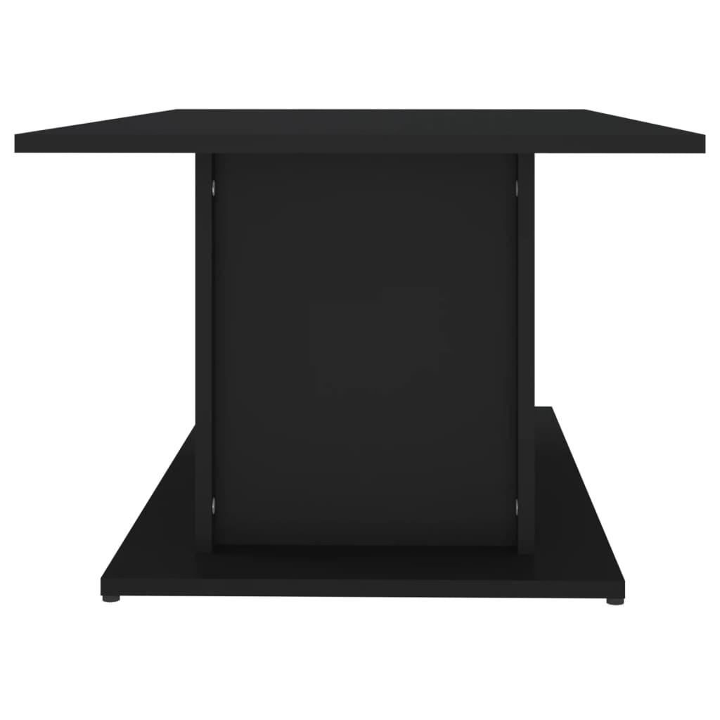 vidaXL Sohvapöytä musta 102x55,5x40 cm lastulevy