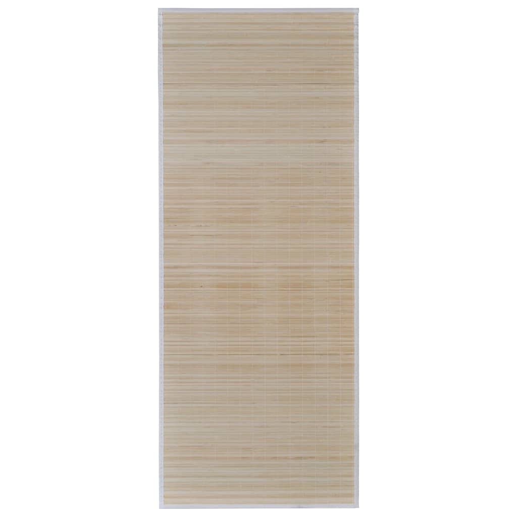 vidaXL Suorakulmaiset luonnolliset bambumatot 2 kpl 120x180 cm