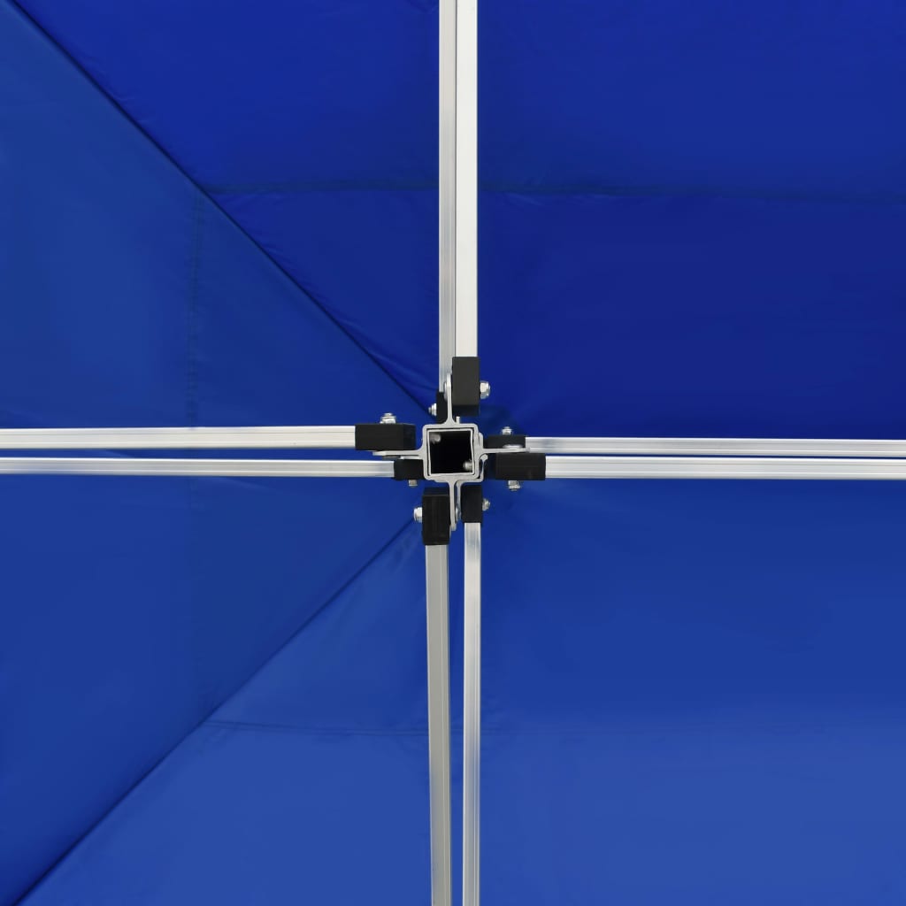 vidaXL Kokoontaittuva juhlateltta alumiini 4,5x3 m sininen