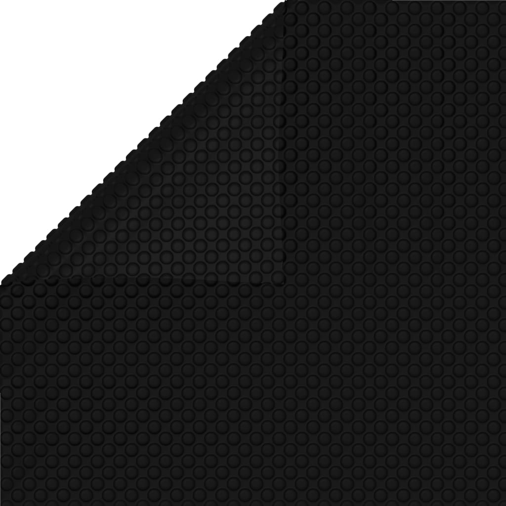 vidaXL Uima-altaan suoja suorakulmainen 1200x600 cm PE musta