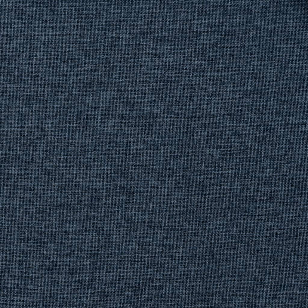 vidaXL Pellavamaiset pimennysverhot koukuilla 2 kpl sininen 140x175 cm