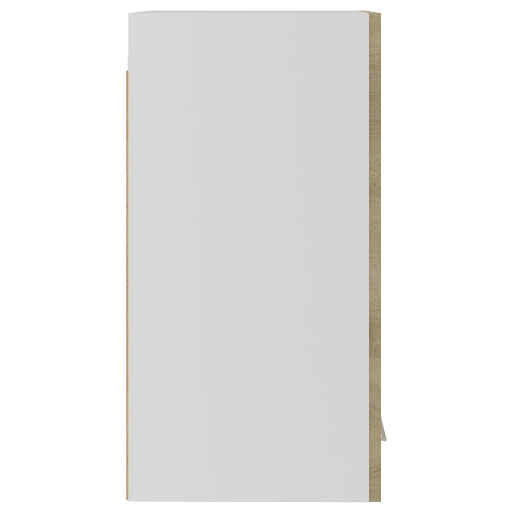 vidaXL Seinäkaappi Sonoma-tammi 29,5x31x60 cm lastulevy