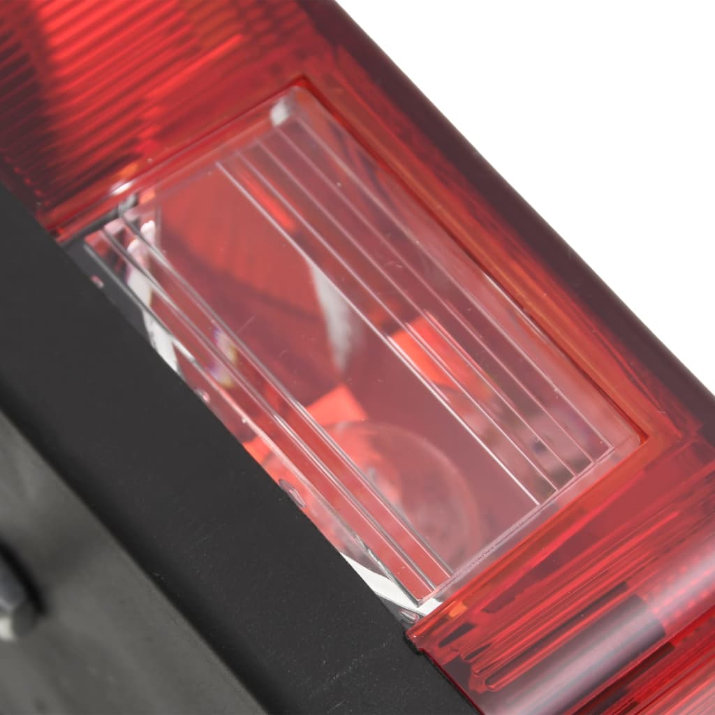 vidaXL Perävaunuvalot 2 kpl punainen 23x6x13 cm 12V klassinen polttimo