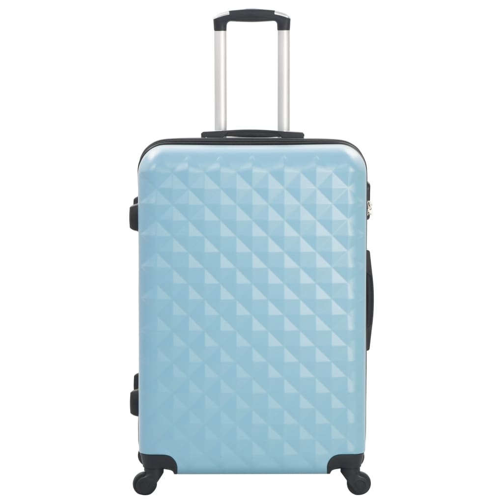 vidaXL Kovapintainen matkalaukkusarja 3 kpl sininen ABS