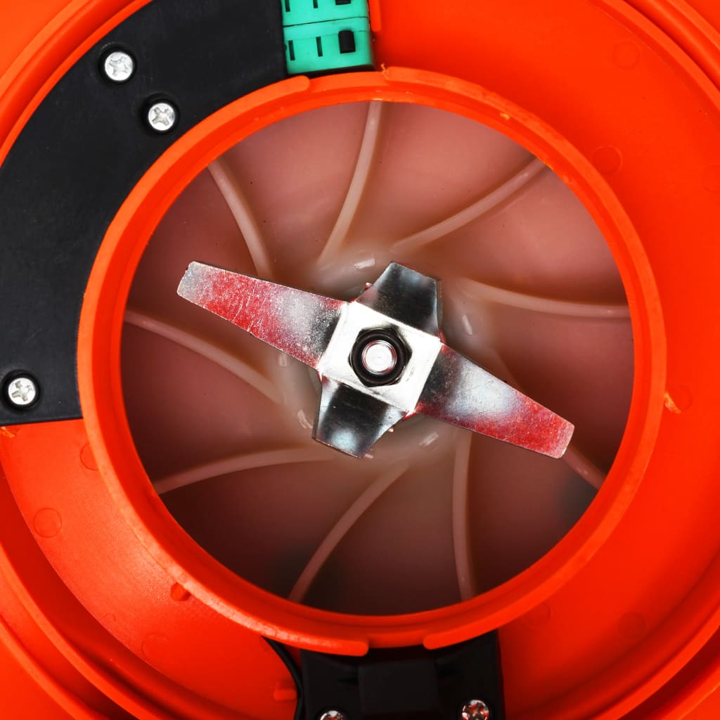 vidaXL 3-in-1 Bensiinikäyttöinen lehtipuhallin 26 cm³ oranssi