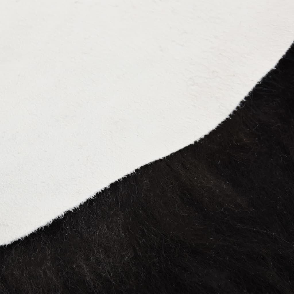 vidaXL Islantilainen lampaantalja tuolisuoja musta 70x110 cm