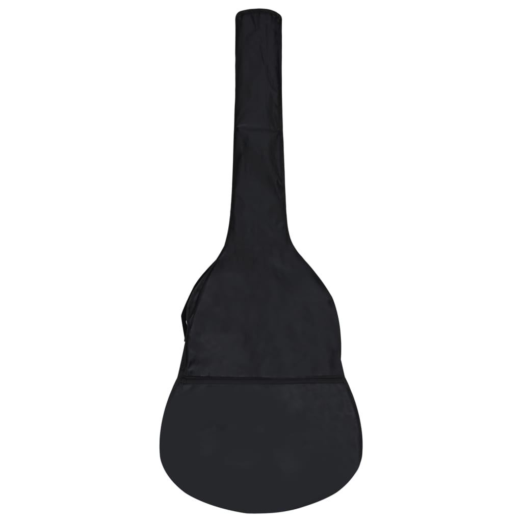 vidaXL Kitaralaukku 3/4 klassiselle kitaralle musta 94x35 cm kangas
