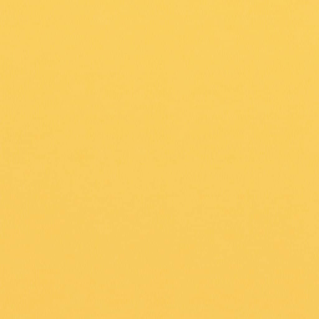 vidaXL Parvekkeen suoja keltainen 75x500 cm Oxford-kangas