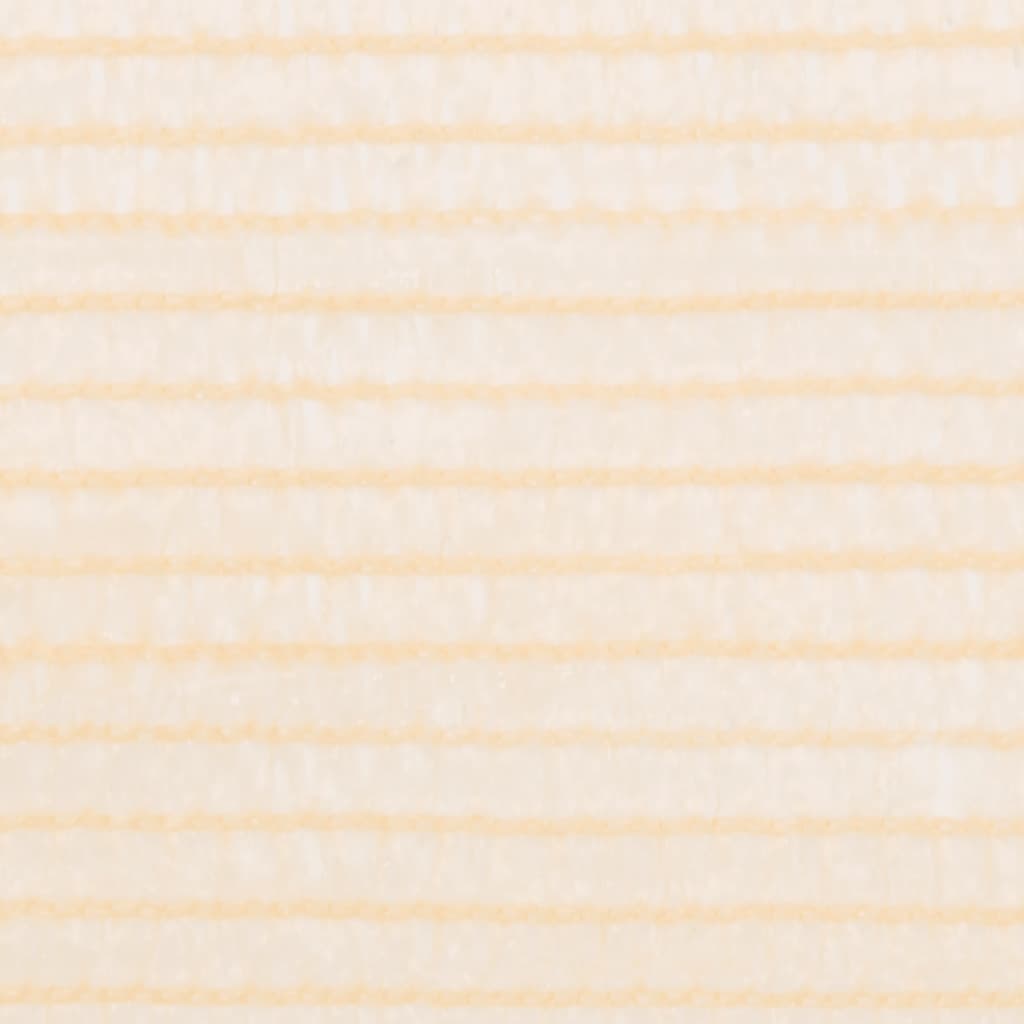 vidaXL Näkösuoja HDPE 2x10 m beige
