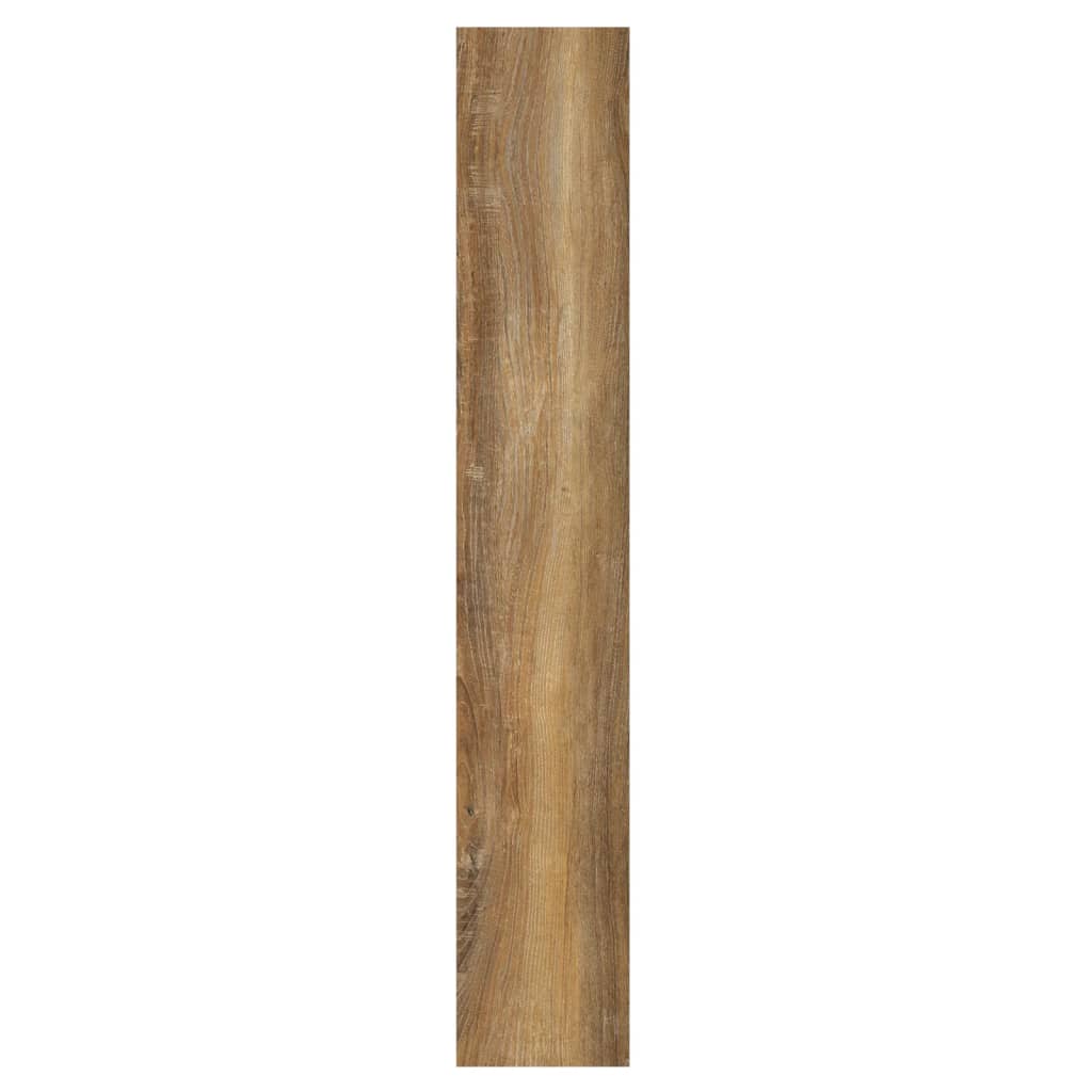 vidaXL Seinäpaneelit puutyyli ruskea PVC 4,12 m²