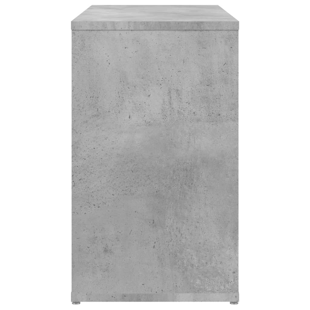 vidaXL Sivukaappi betoninharmaa 60x30x50 cm lastulevy