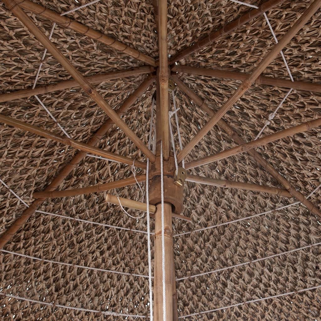 vidaXL Aurinkovarjo bambu/banaanipuun lehdet 270 cm