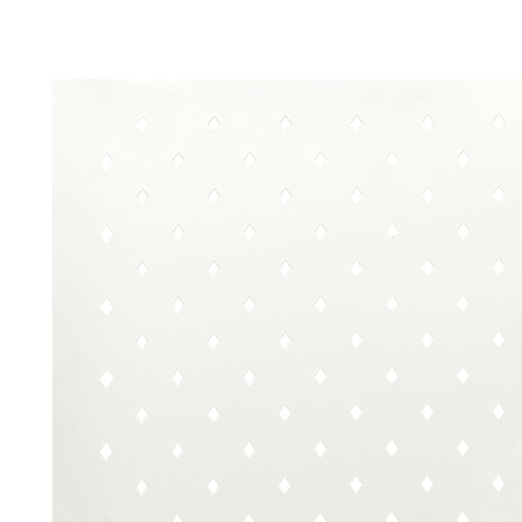 vidaXL 3-Paneelinen tilanjakaja 120x180 cm valkoinen teräs