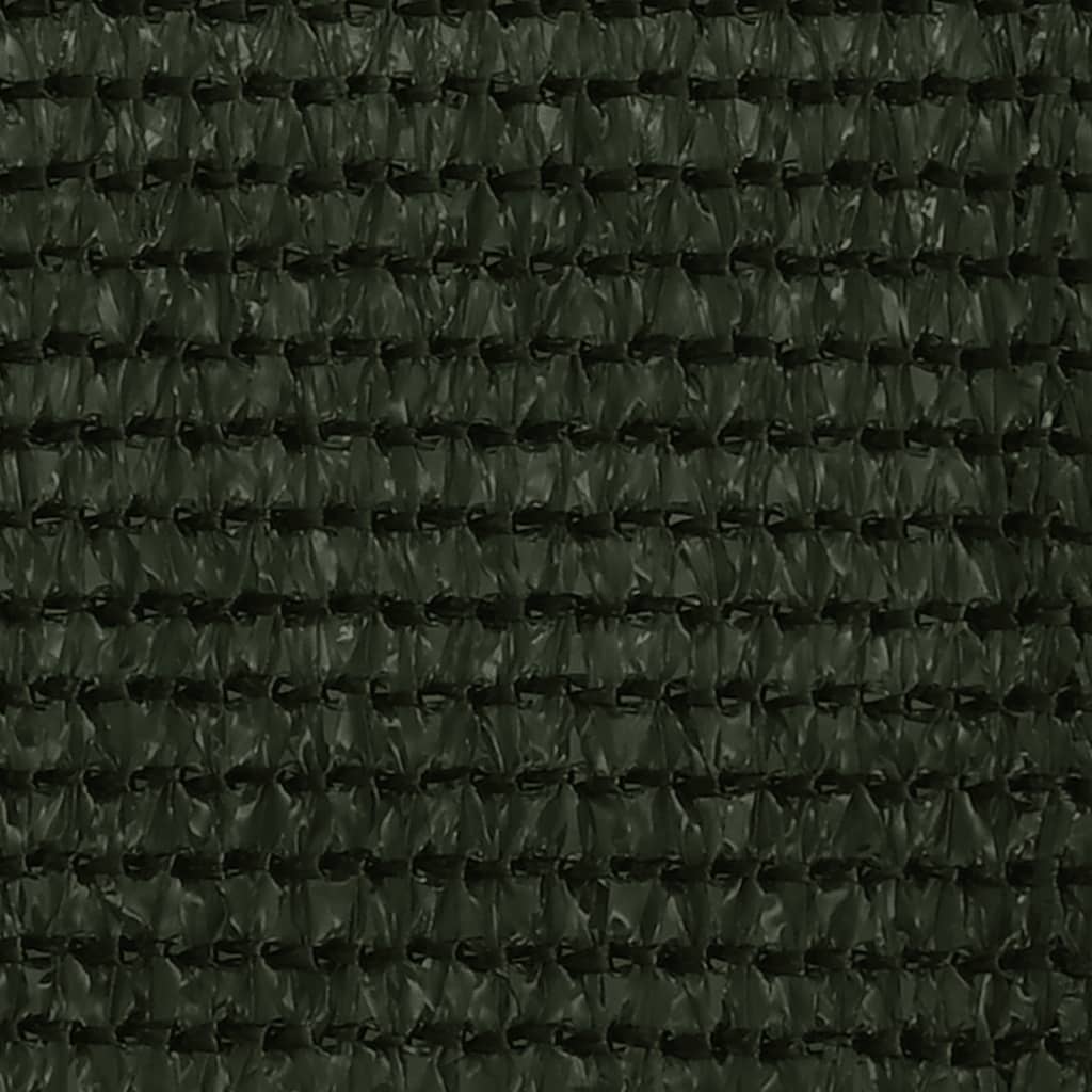 vidaXL Parvekkeen suoja tummanvihreä 120x300 cm HDPE