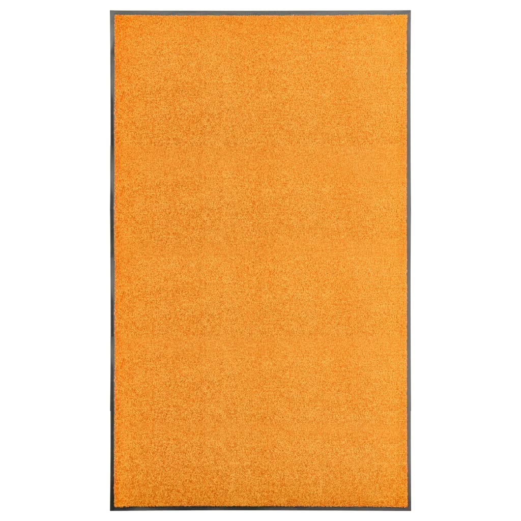 vidaXL Ovimatto pestävä oranssi 90x150 cm