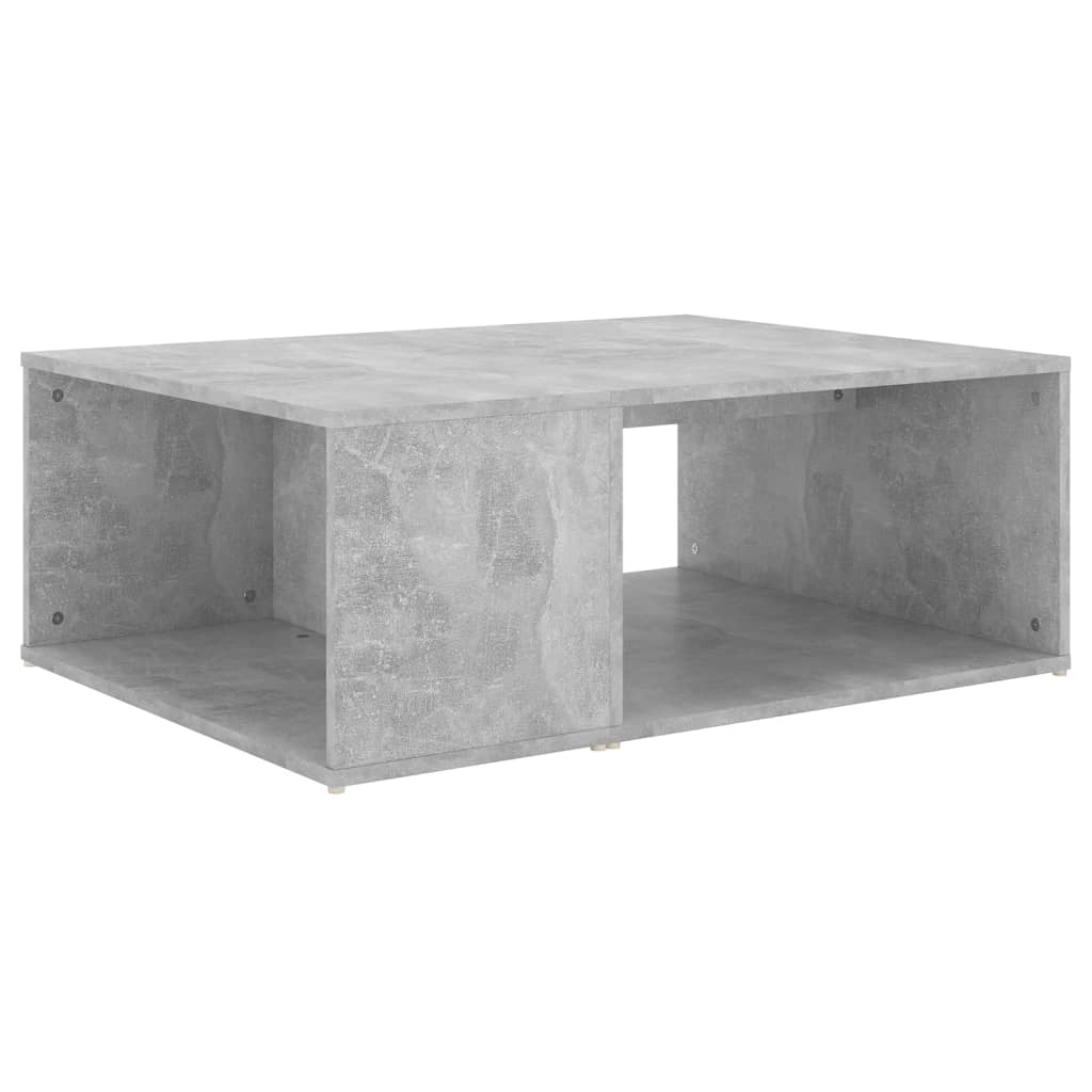 vidaXL Sohvapöytä betoninharmaa 90x67x33 cm lastulevy