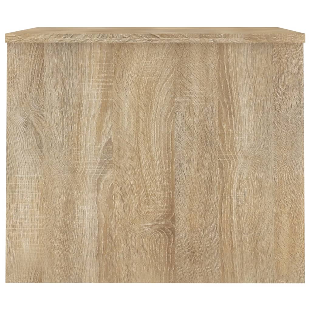 vidaXL Sohvapöytä Sonoma-tammi 80x50,5x41,5 cm tekninen puu
