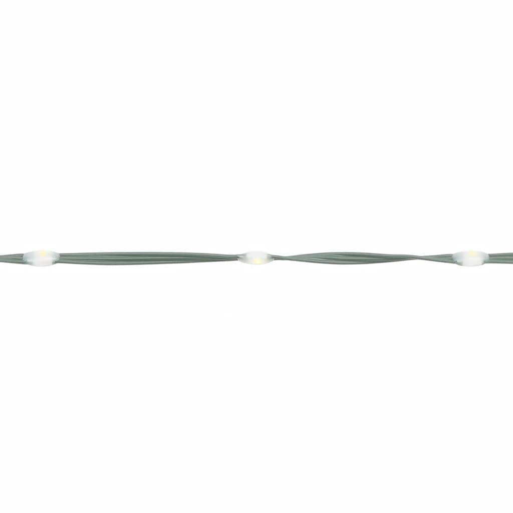 vidaXL Joulukuusi lipputankoon 732 moniväristä LED-valoa 500 cm