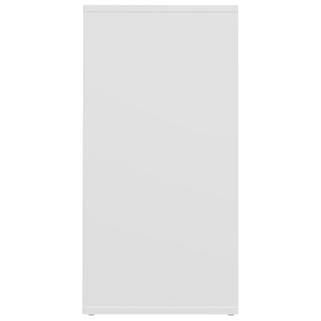 vidaXL Kenkäkaappi valkoinen 31,5x35x70 cm lastulevy