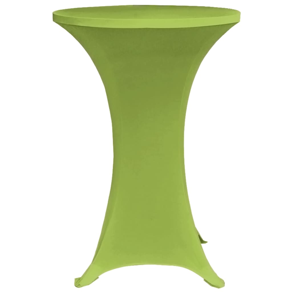 vidaXL Venyvä pöydänsuoja 4 kpl 60 cm vihreä