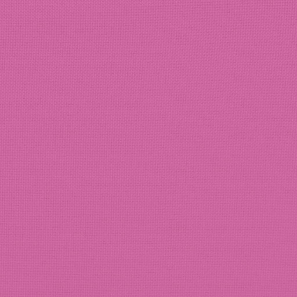 vidaXL Lavatyyny pinkki 60x60x8 cm oxford kangas