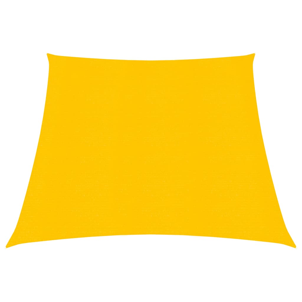 vidaXL Aurinkopurje 160 g/m² keltainen 3/4x2 m HDPE