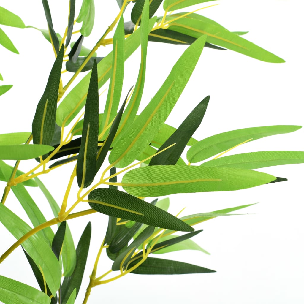 vidaXL Tekokasvi ruukulla bambu 150 cm vihreä
