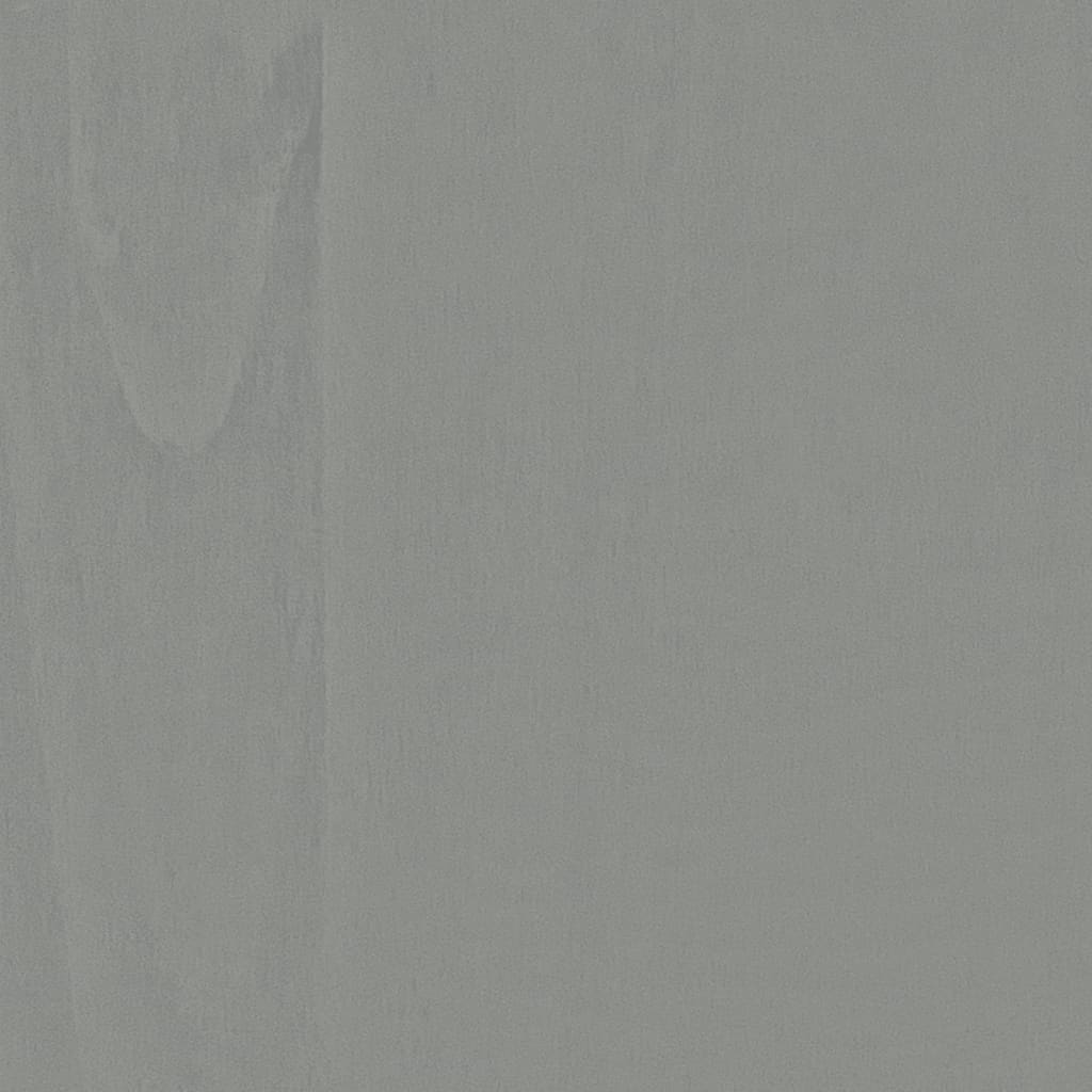 vidaXL Senkki Corona harmaa 112x43x78 cm täysi Meksikon mänty