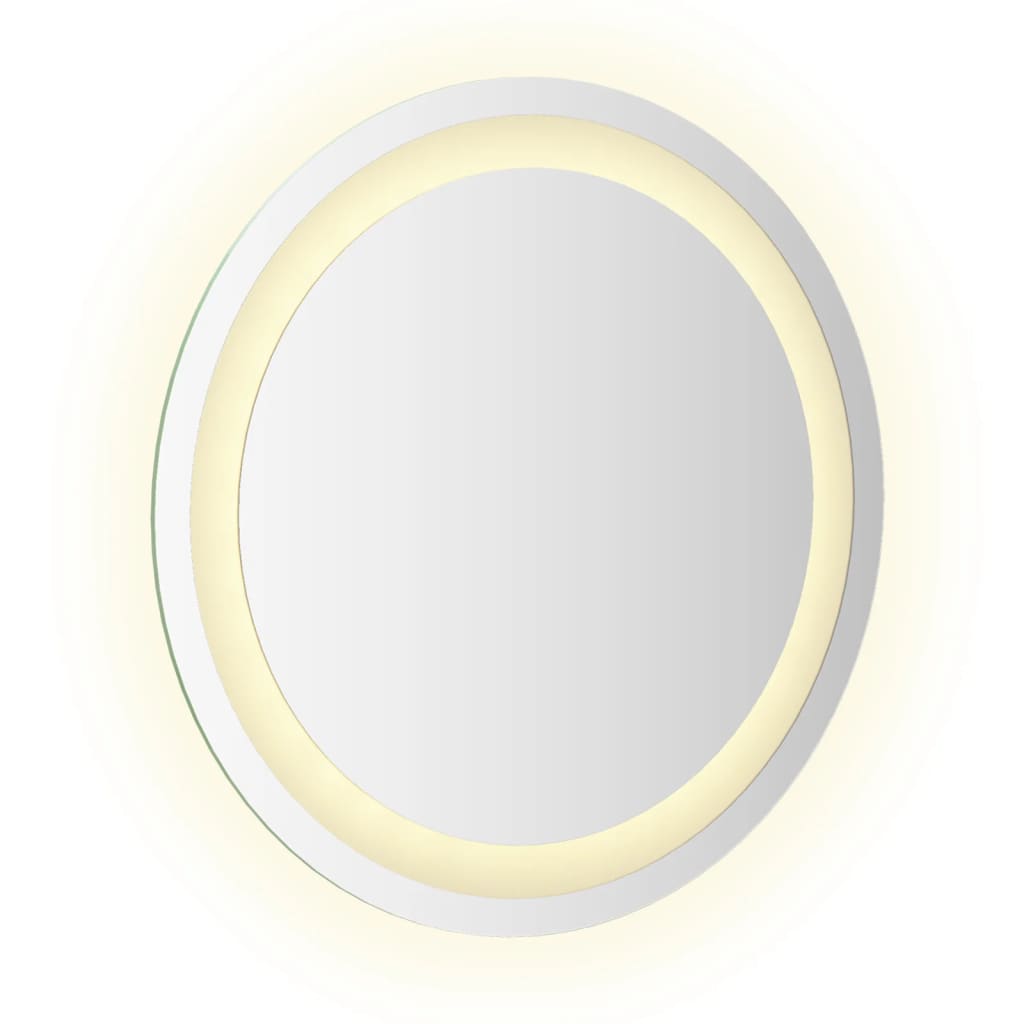 vidaXL Kylpyhuoneen LED-peili 40 cm pyöreä