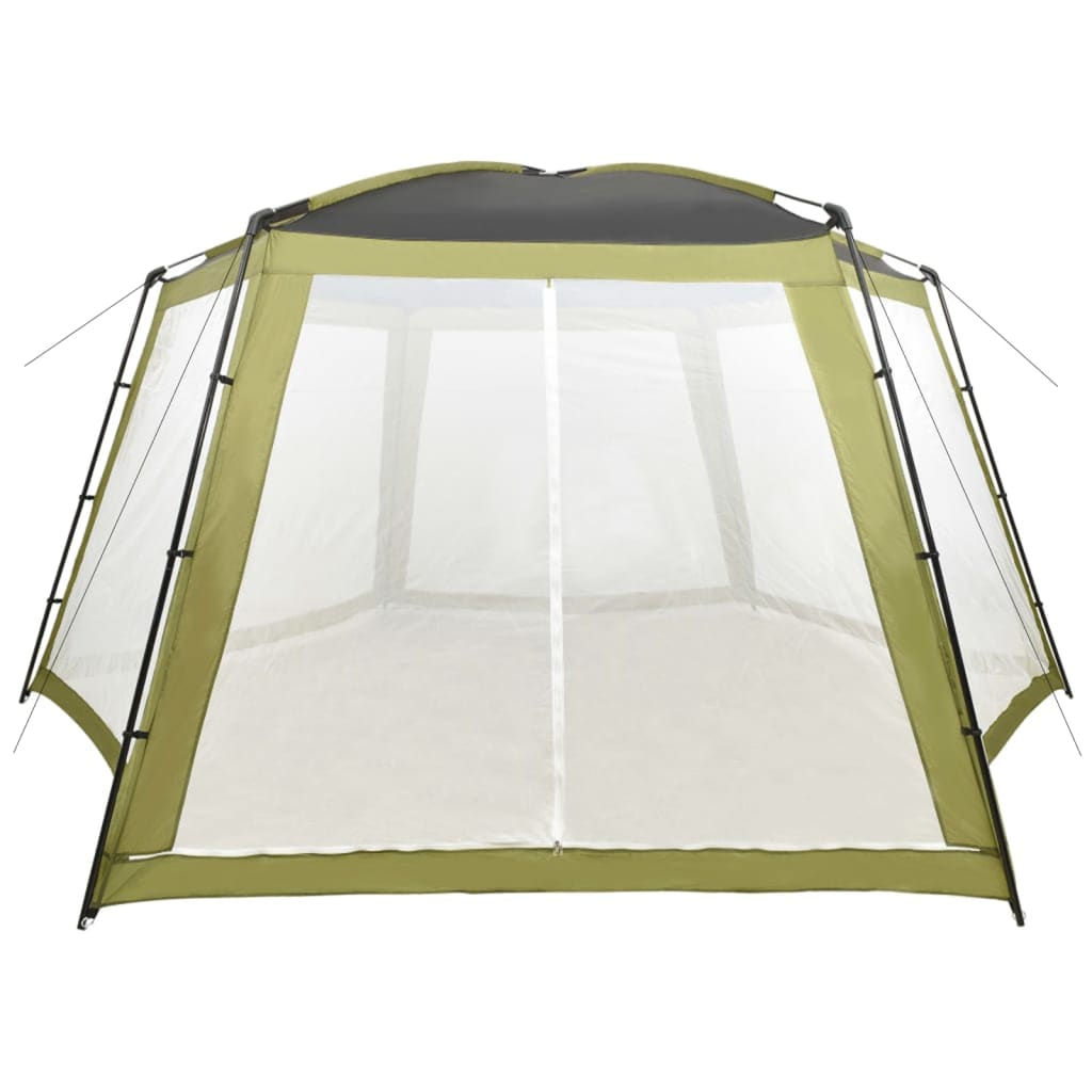 vidaXL Uima-altaan teltta kangas 660x580x250 cm vihreä