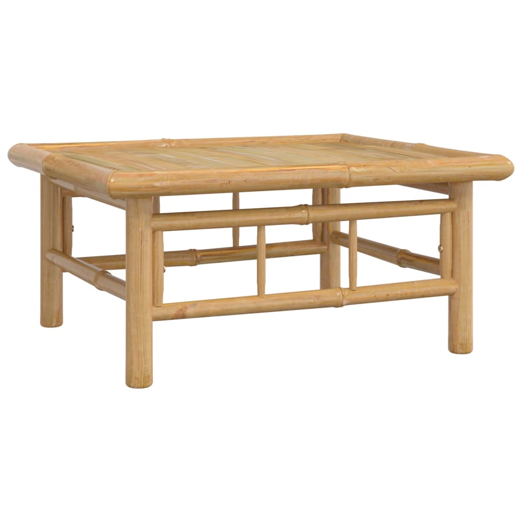 vidaXL Puutarhapöytä 65x55x30 cm bambu